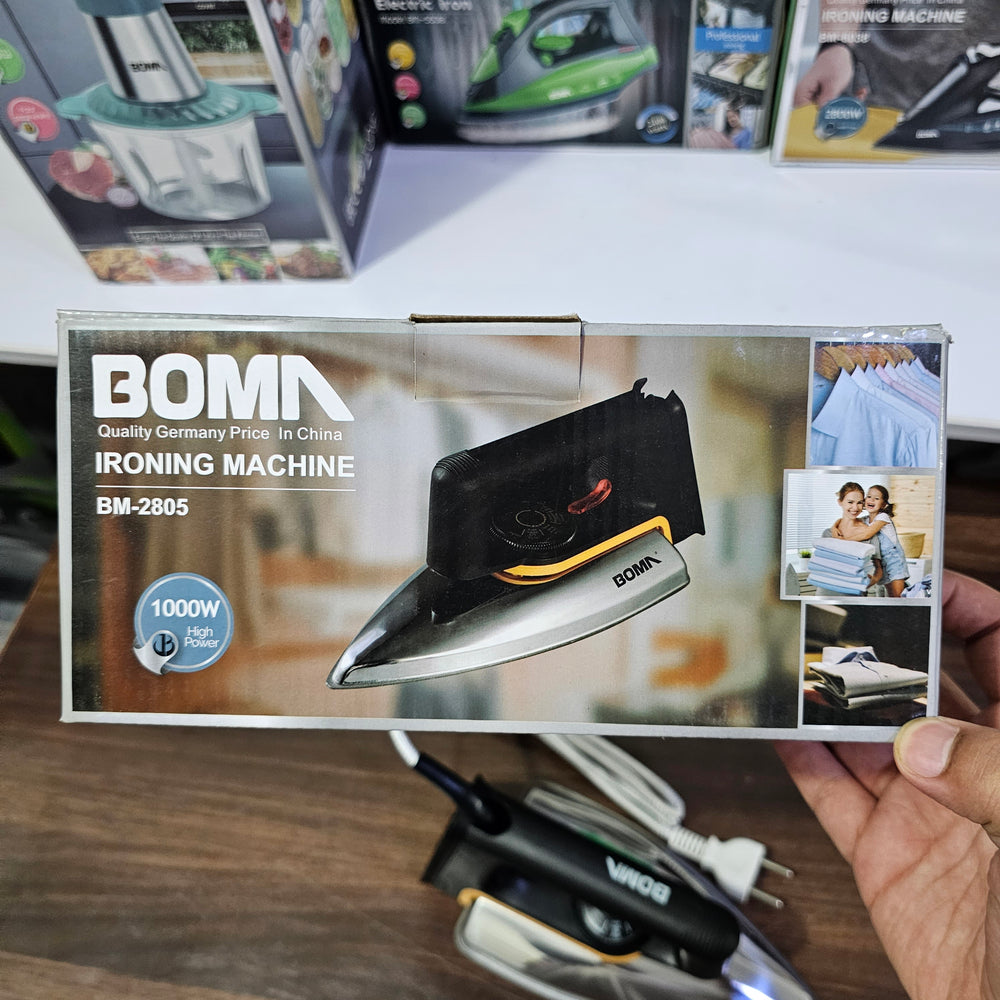 German Lot Imported Boma 1000W Dry Iron