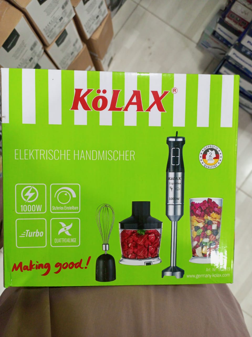 KoLAX 4 in 1 Hand Blender Set