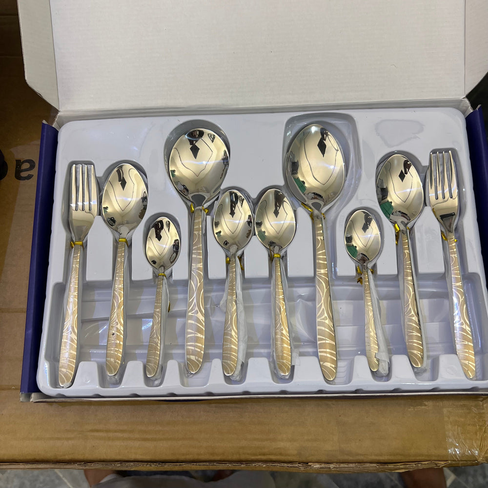 Lot Imported 52 Piece Cutlery set