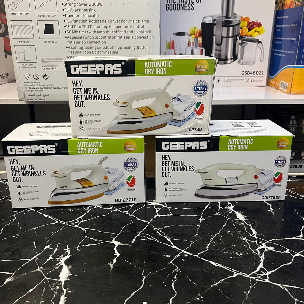 Geepas Heavy Weight Automatic Dry Iron