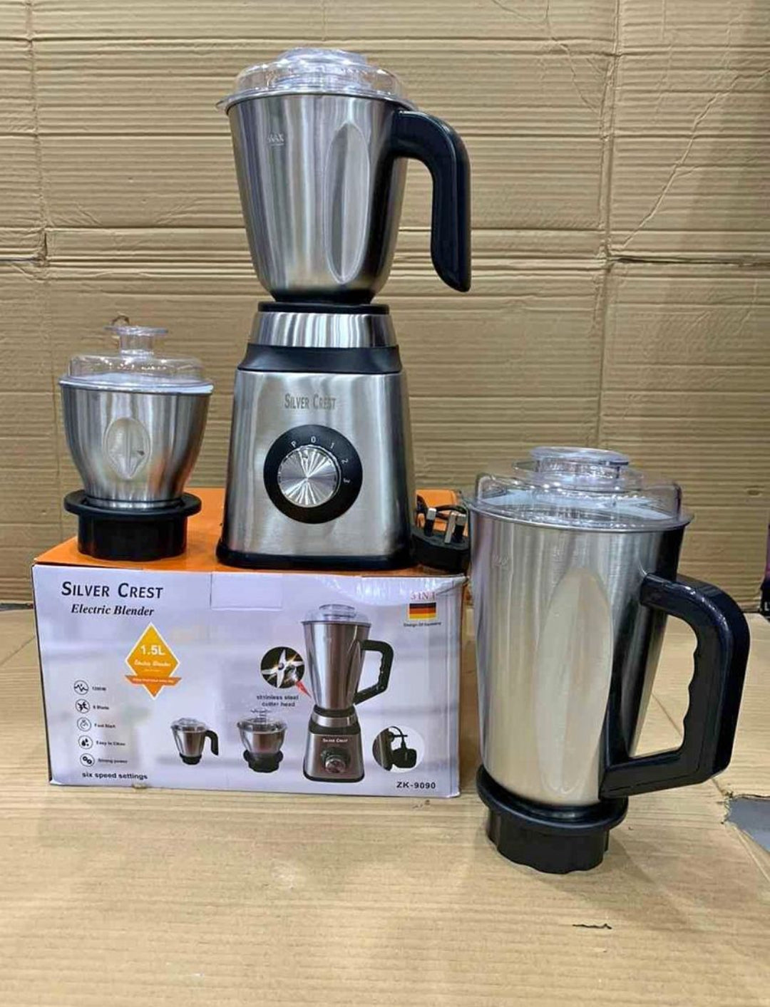 Silver Crest Stanless Steel Juicer Blender 3 In 1