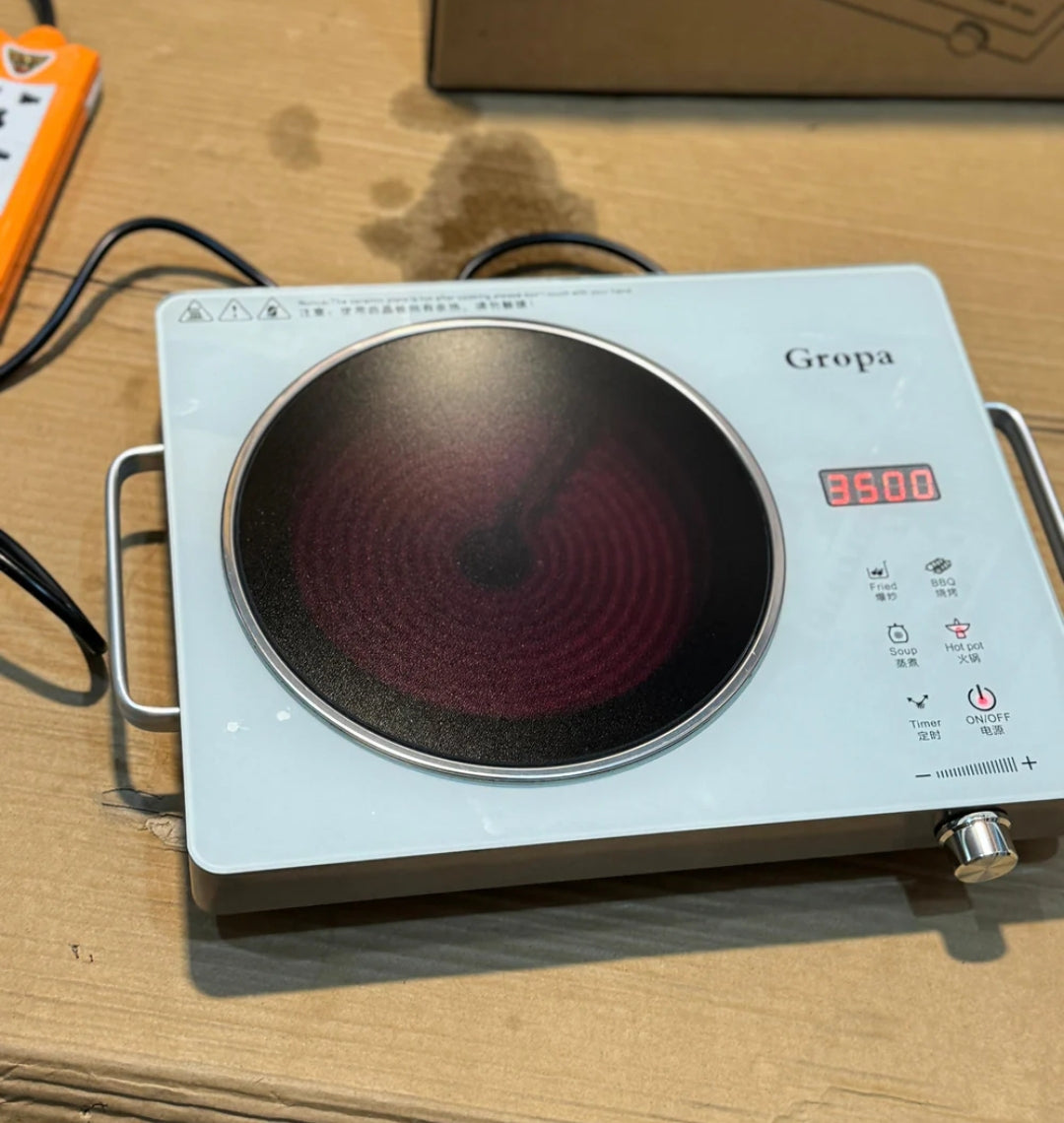 GROPA ELECTRIC AND SOLAR STOVE