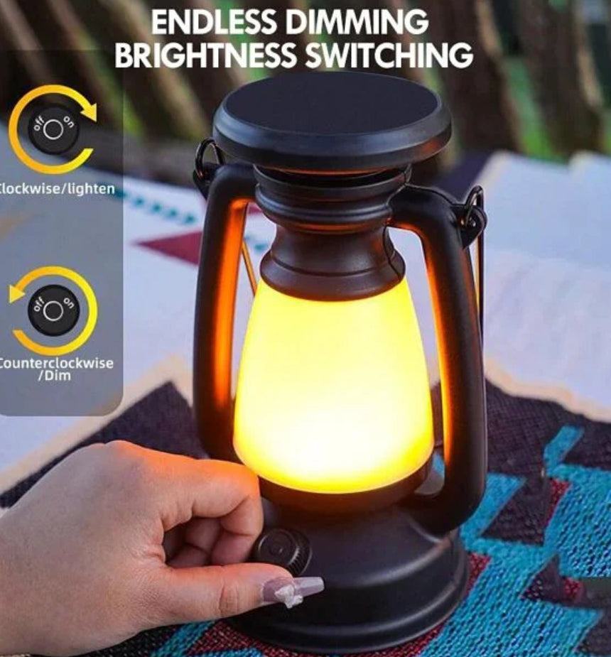 Solar Rechargeable camping lateen