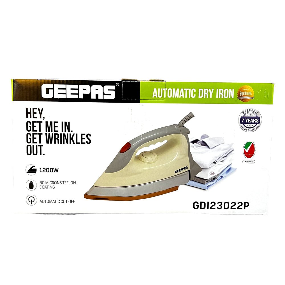 Geepas Automatic Dry Iron GDI23021P